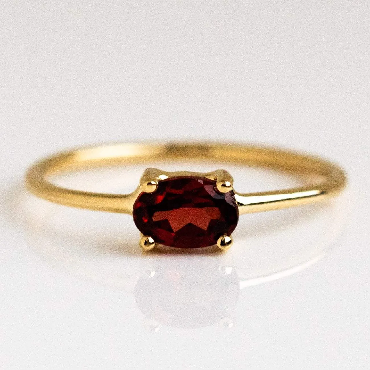 14K Gold Sweetest Birthstone Ring