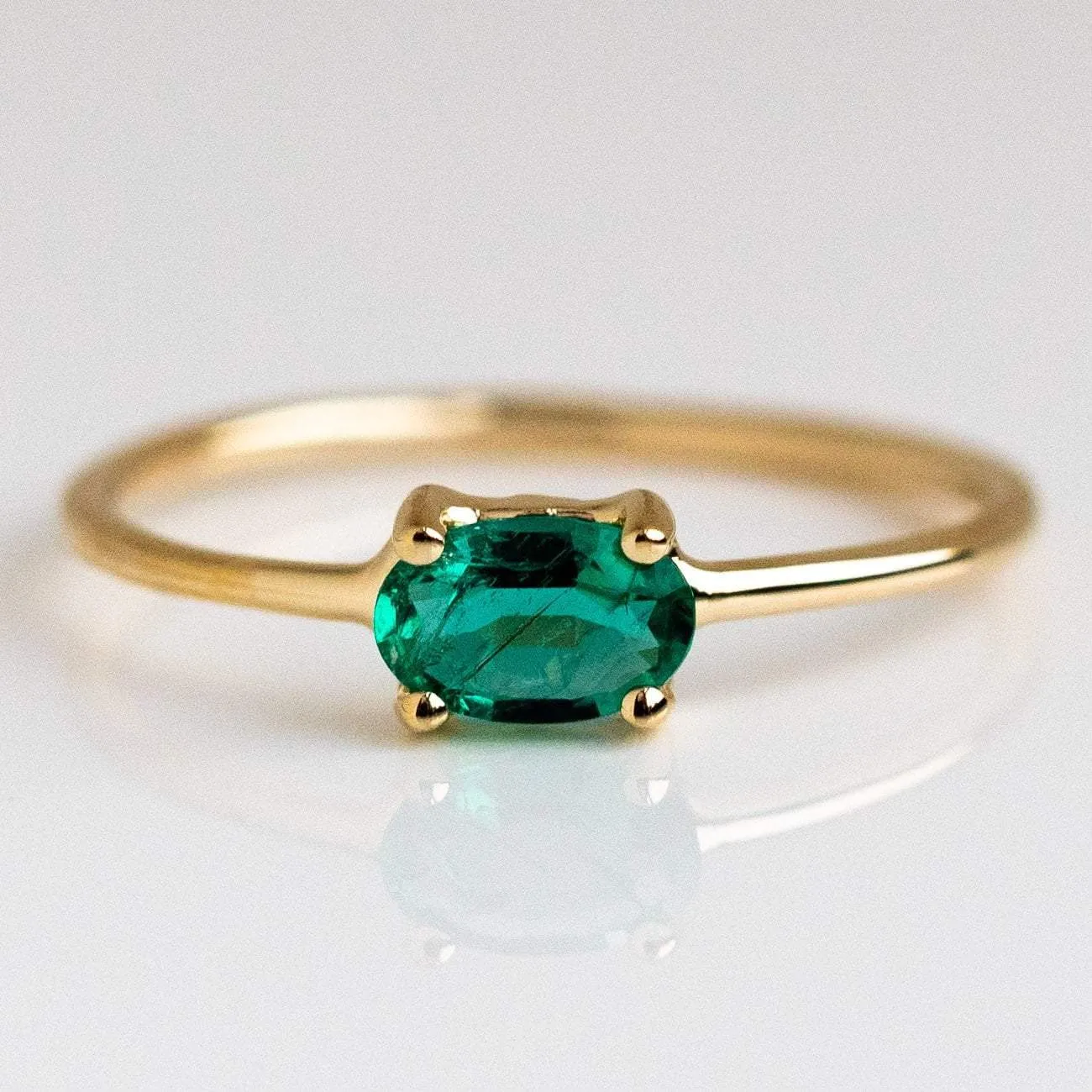 14K Gold Sweetest Birthstone Ring