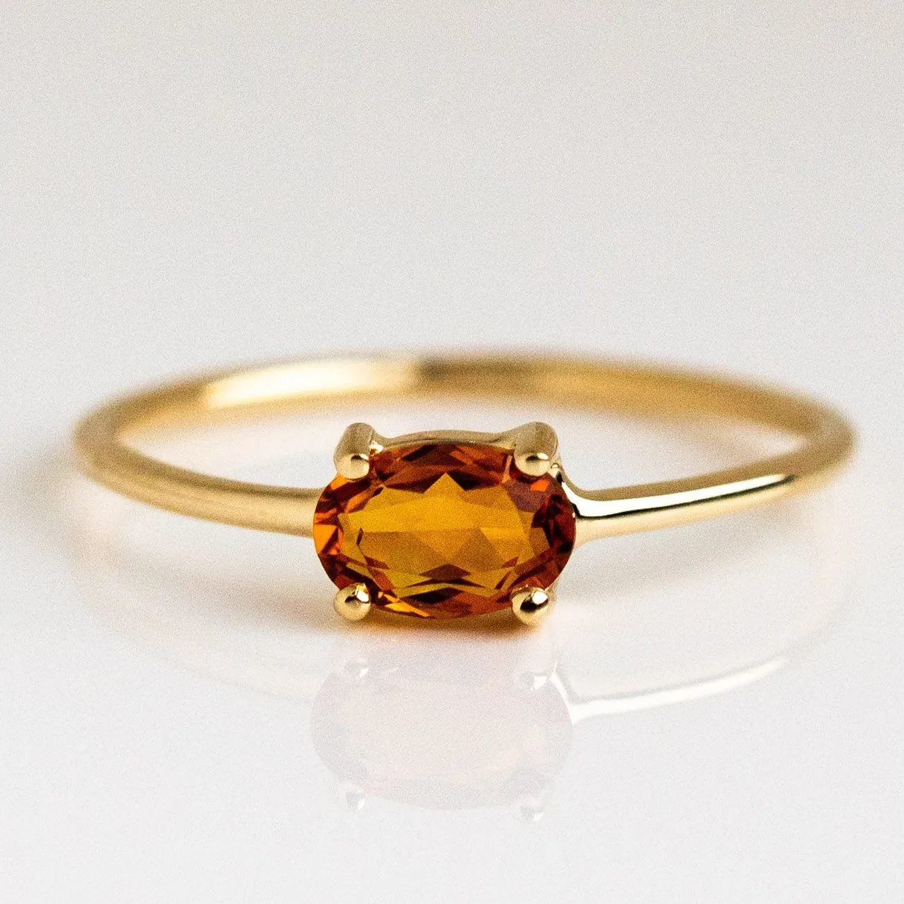 14K Gold Sweetest Birthstone Ring