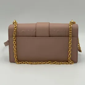 30 Montaigne East West Pink Crossbody Bag in Calfskin, Gold hardware