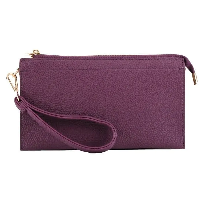 7070 Jaylene Three Compartments Crossbody Bag