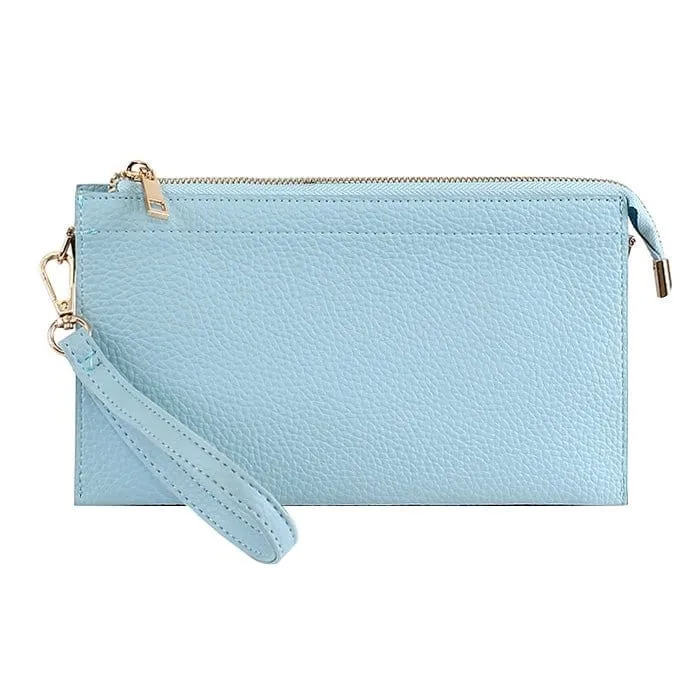 7070 Jaylene Three Compartments Crossbody Bag