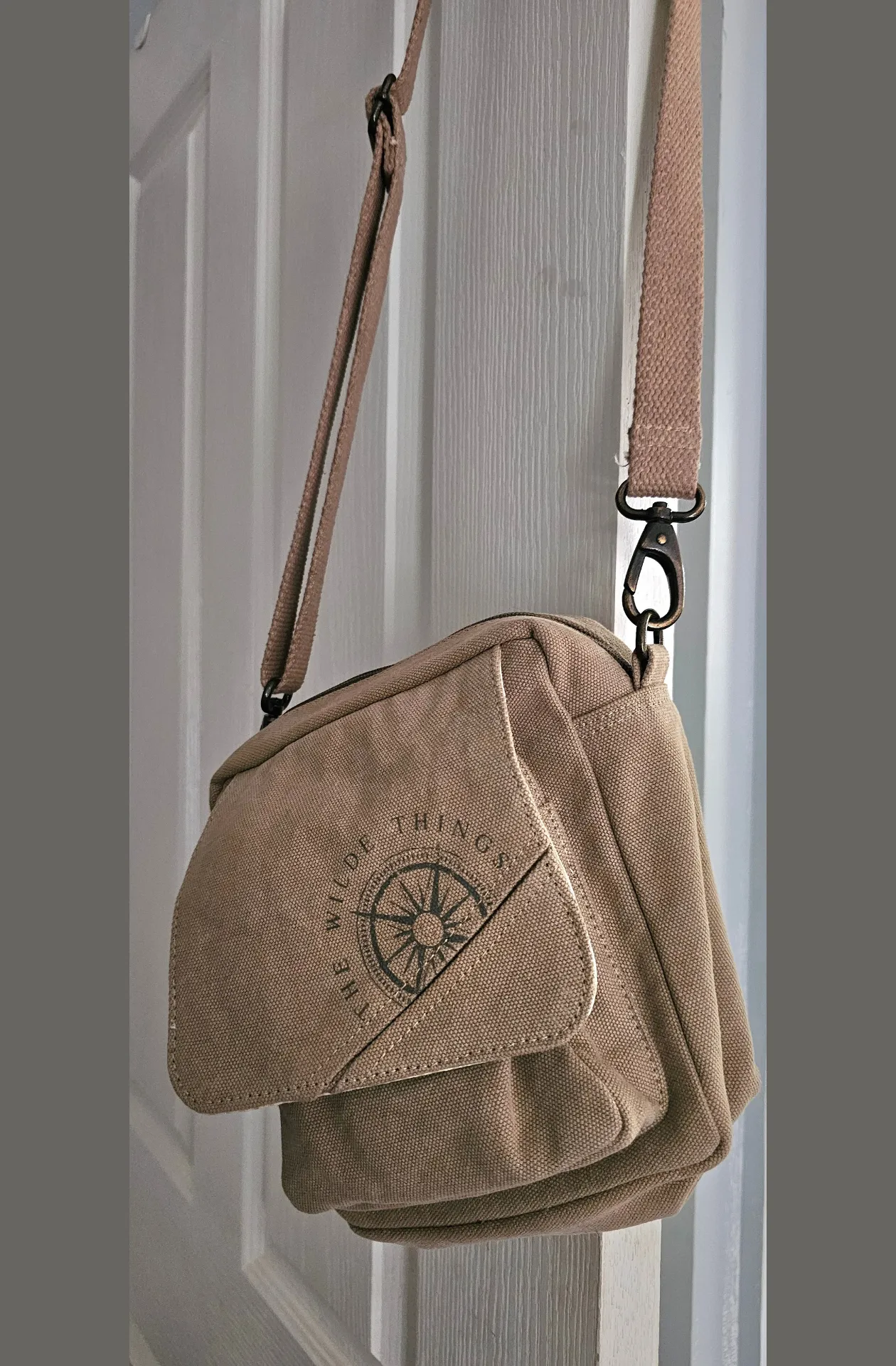 All You Need  Mini Canvas Crossbody