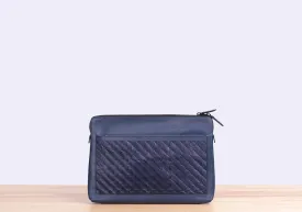 Bamboo Clutch (Navy)