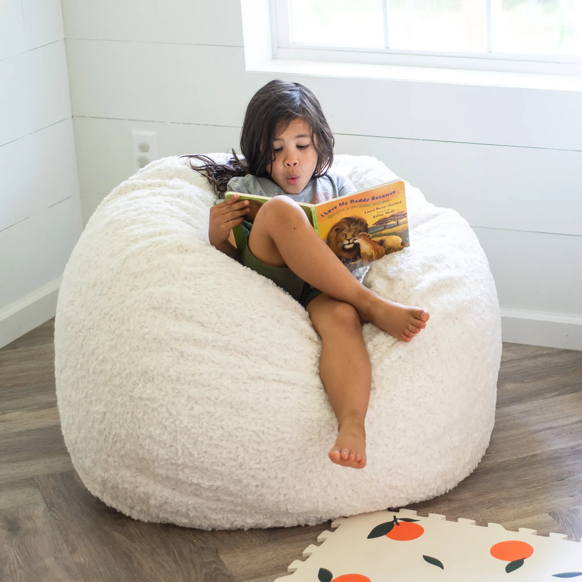 Bean Bag - Youth - Faux Fur