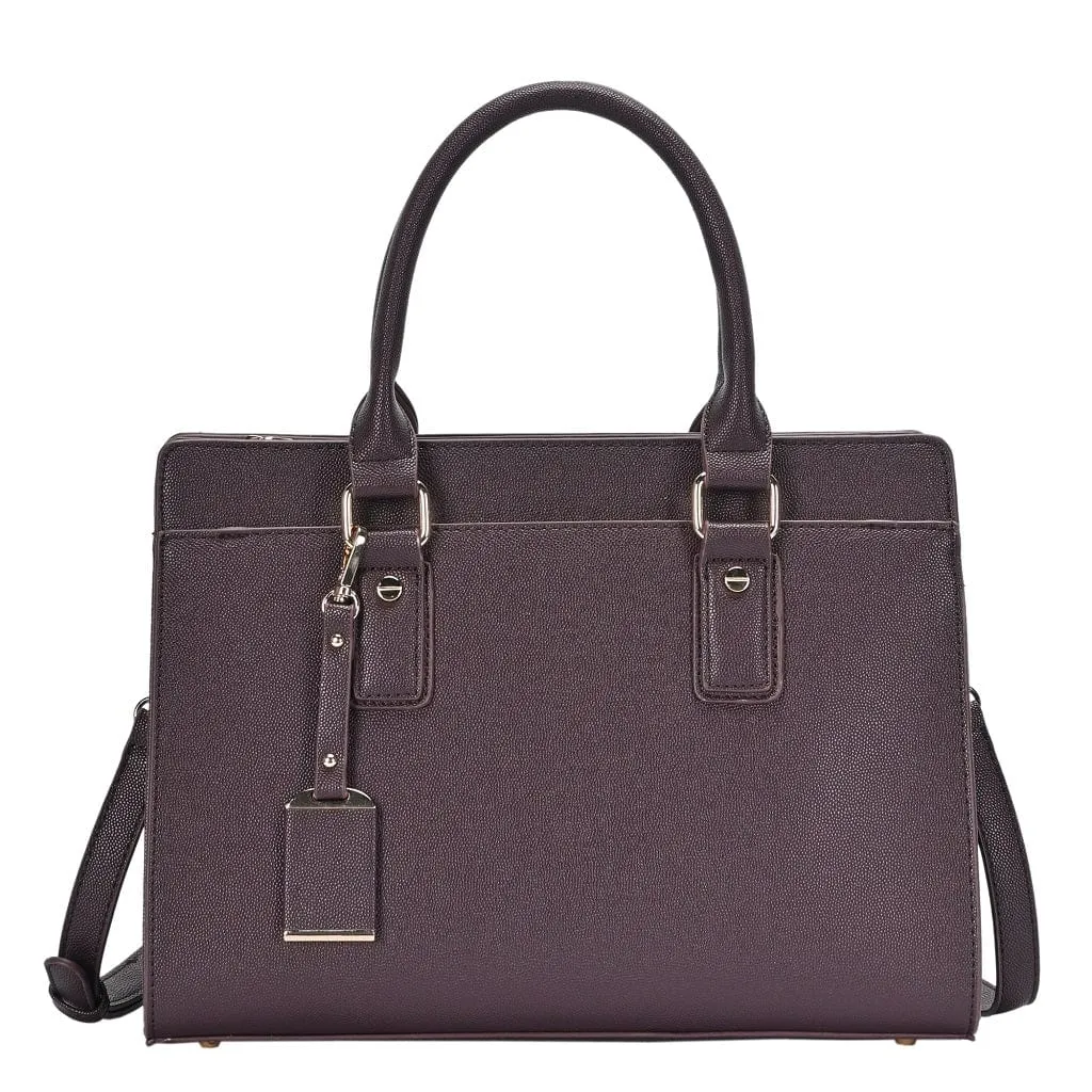 BGT4220 Structured Satchel Shoulder Bag