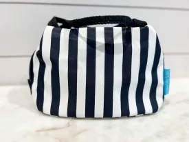 BLACK & WHITE STRIPES MAKEUP BAG