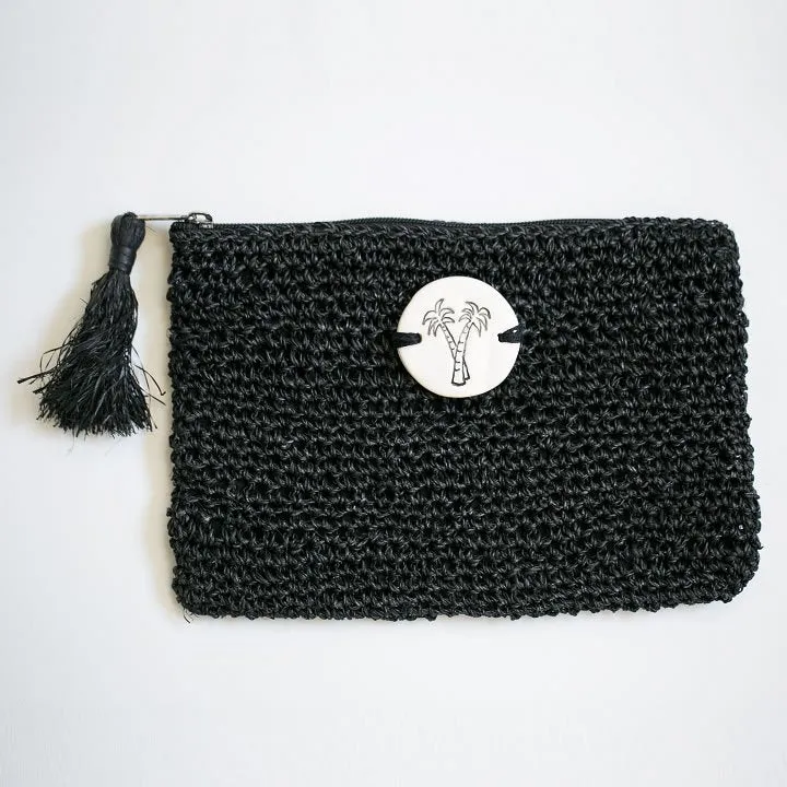 Black Praia Clutch