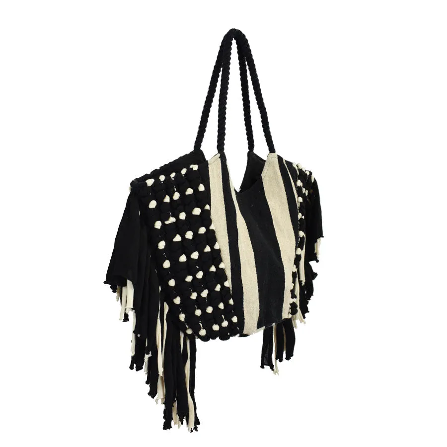 Boho Fringed Shoulder Bag