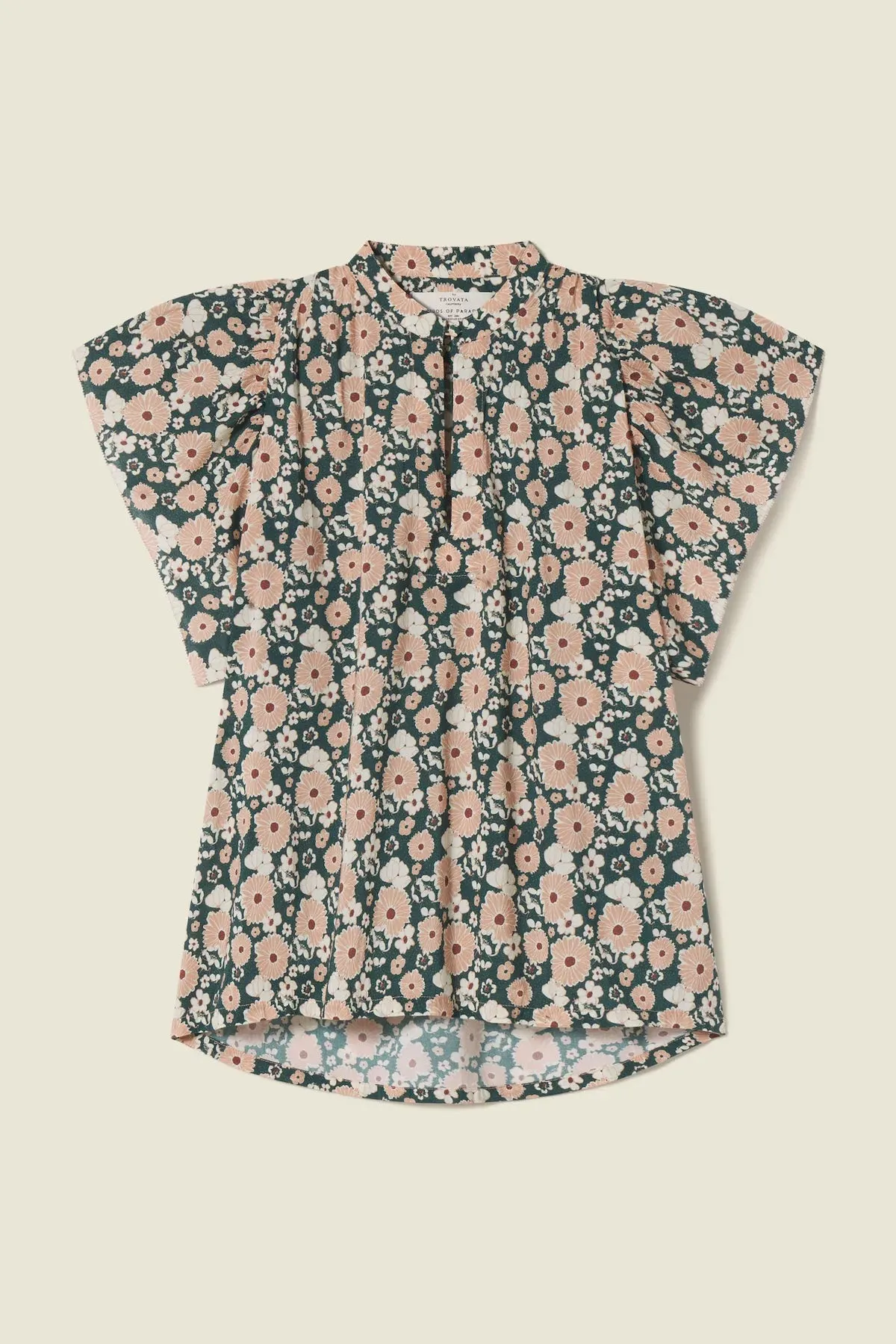 Brett Bohemian Blouse - Groundcover Floral