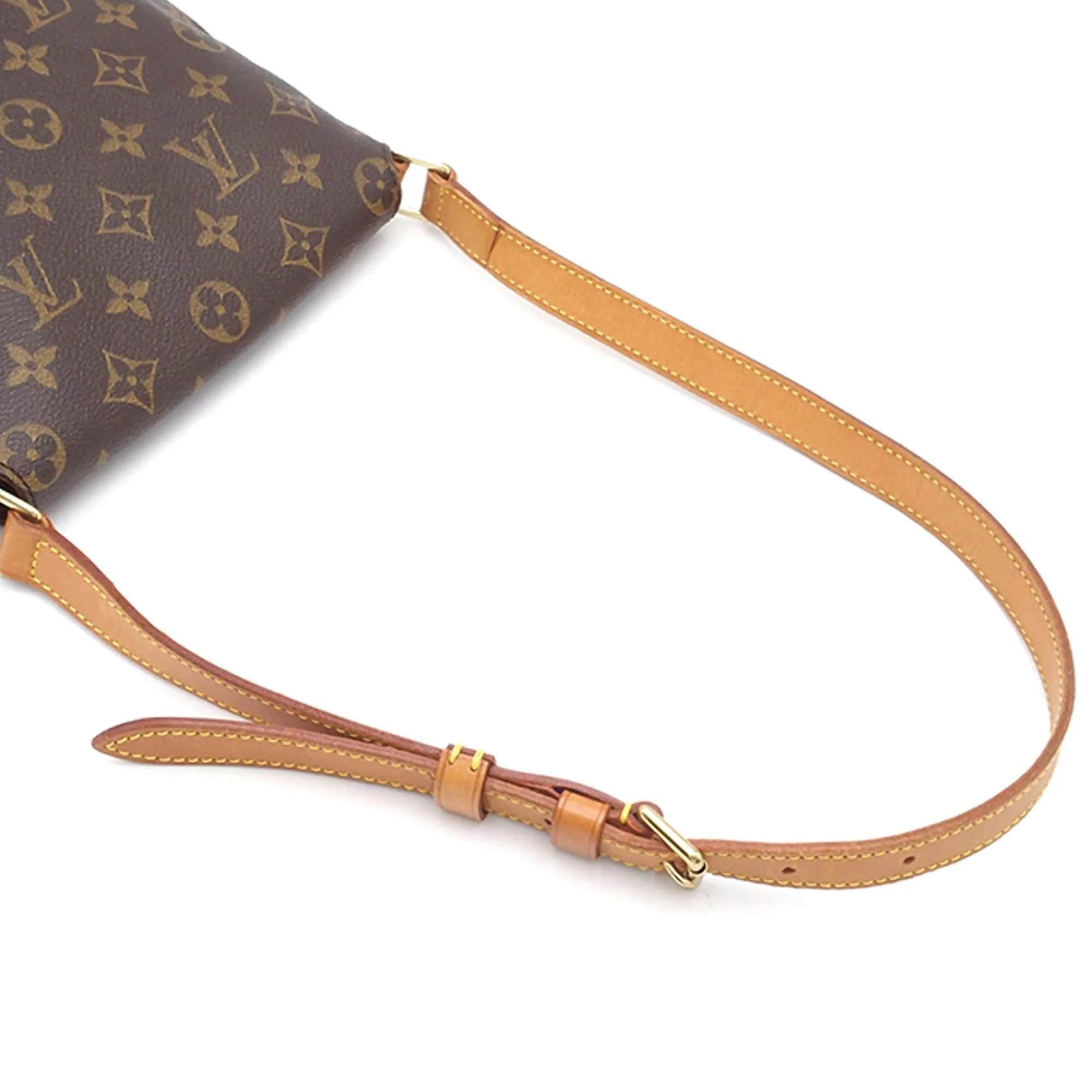 Brown Louis Vuitton Monogram Musette Salsa Short Strap Shoulder Bag