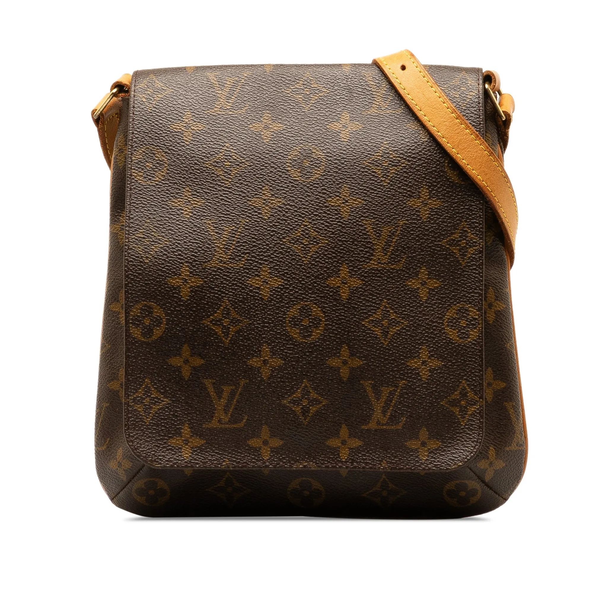 Brown Louis Vuitton Monogram Musette Salsa Short Strap Shoulder Bag