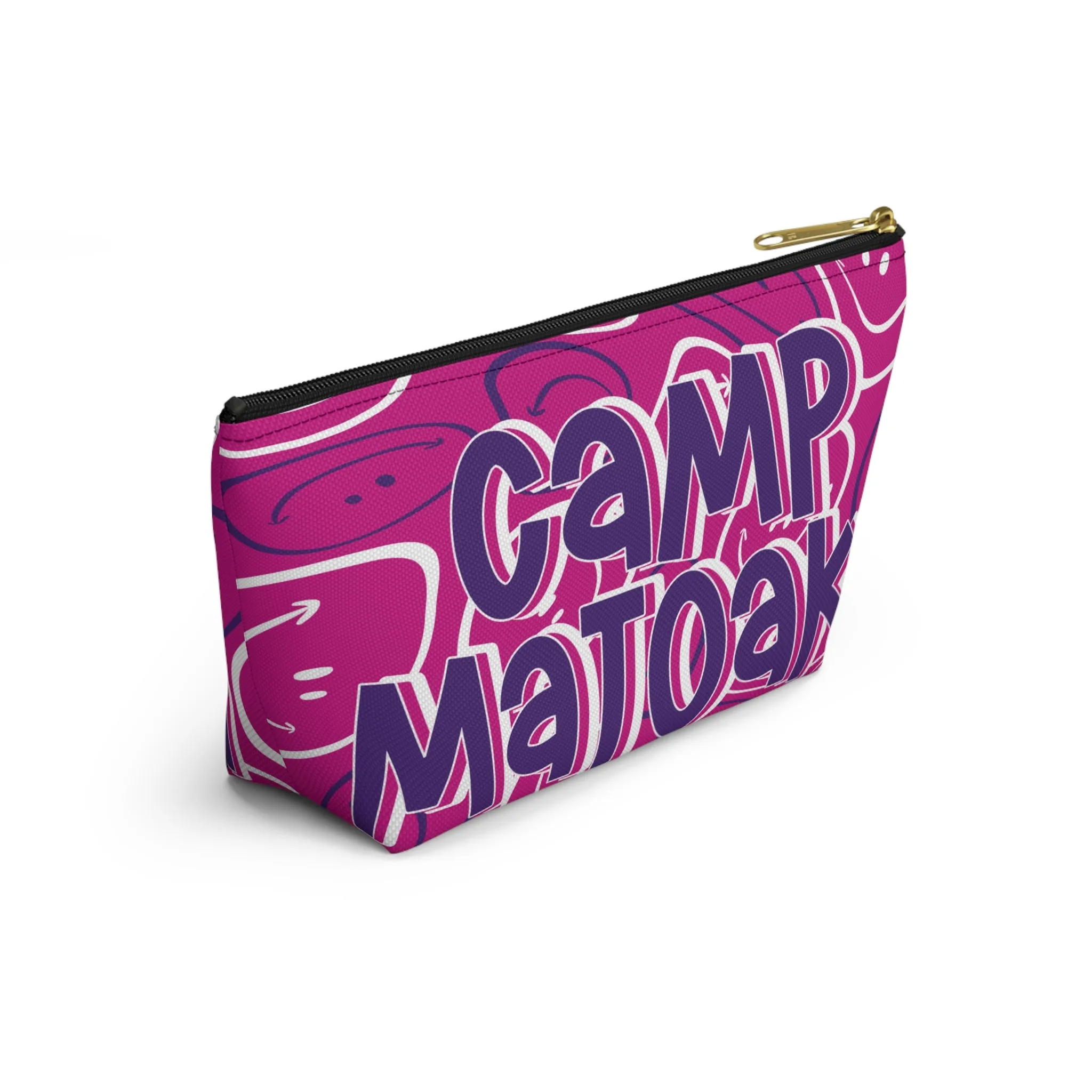 Camp Matoaka Pink Makeup Bag