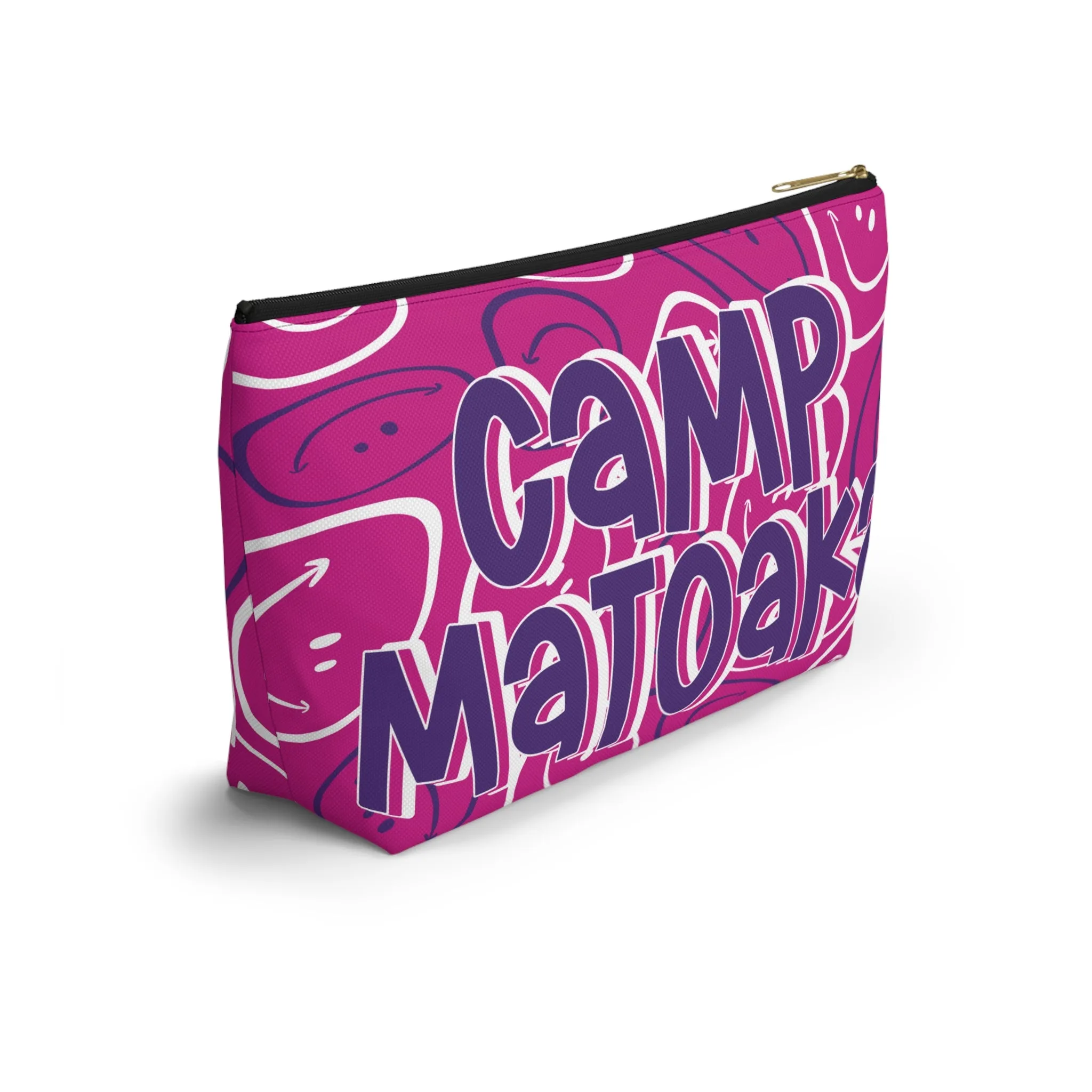 Camp Matoaka Pink Makeup Bag