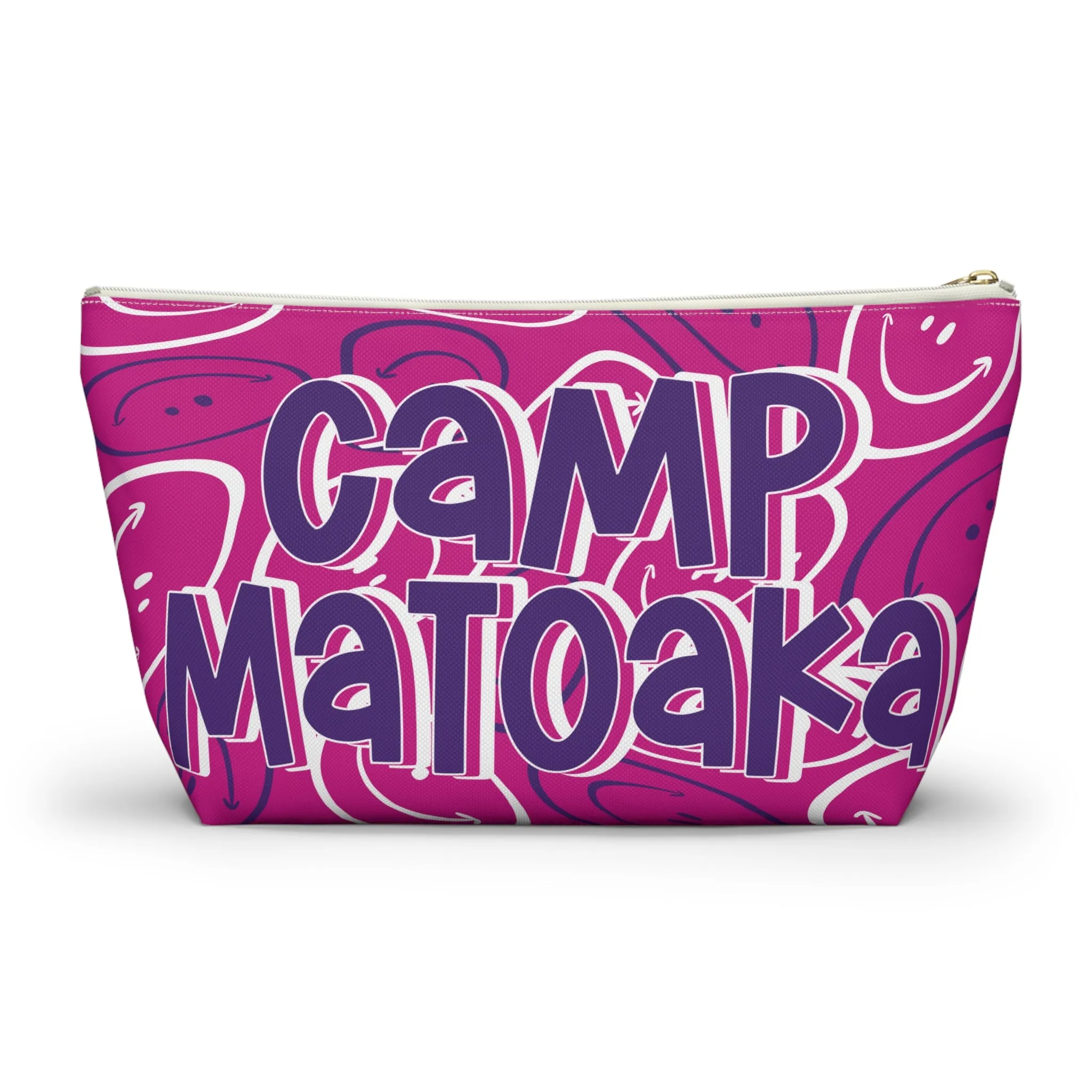 Camp Matoaka Pink Makeup Bag