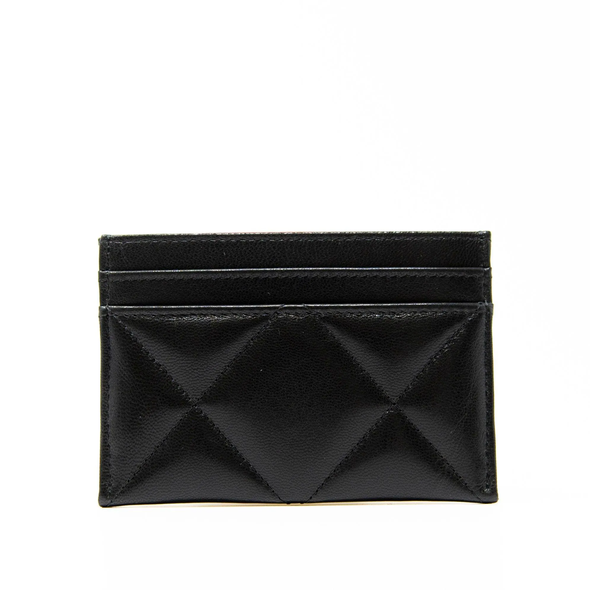 Chanel 19 Black Cardholder