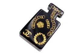 CHANEL miniature perfume bottle brooch