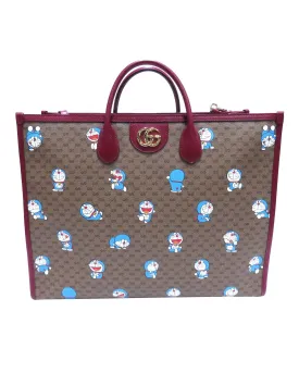 Coated Canvas Micro GG Marmont Satchel