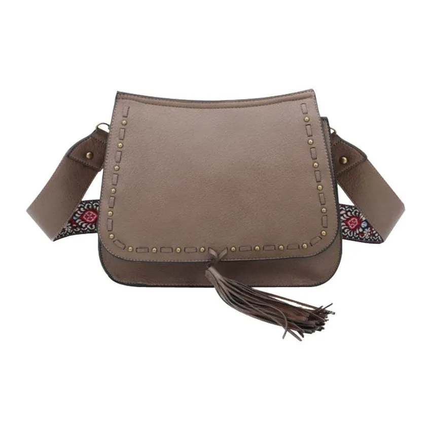 Crossbody Tote Vegan Leather