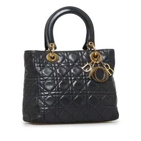 Dior Lady Dior Medium Cannage Quilted Leather