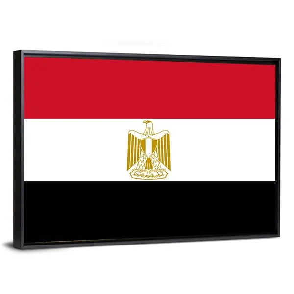 Egypt Flag Canvas Wall Art