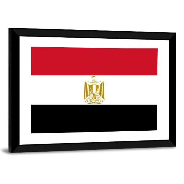 Egypt Flag Canvas Wall Art