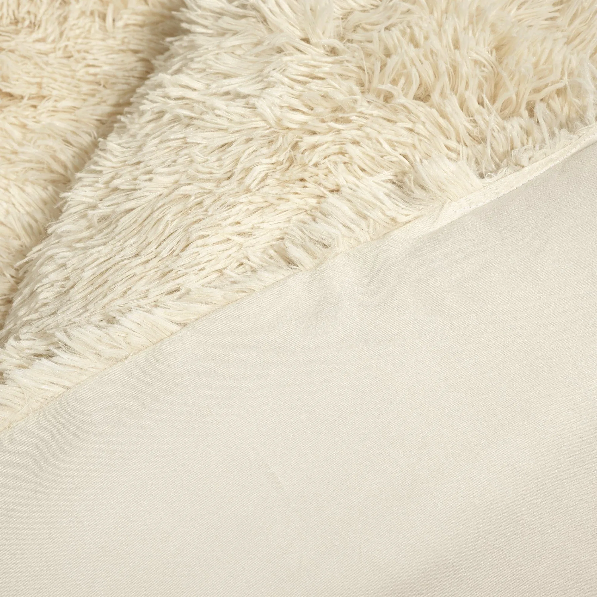 Emma Faux Fur Comforter Set