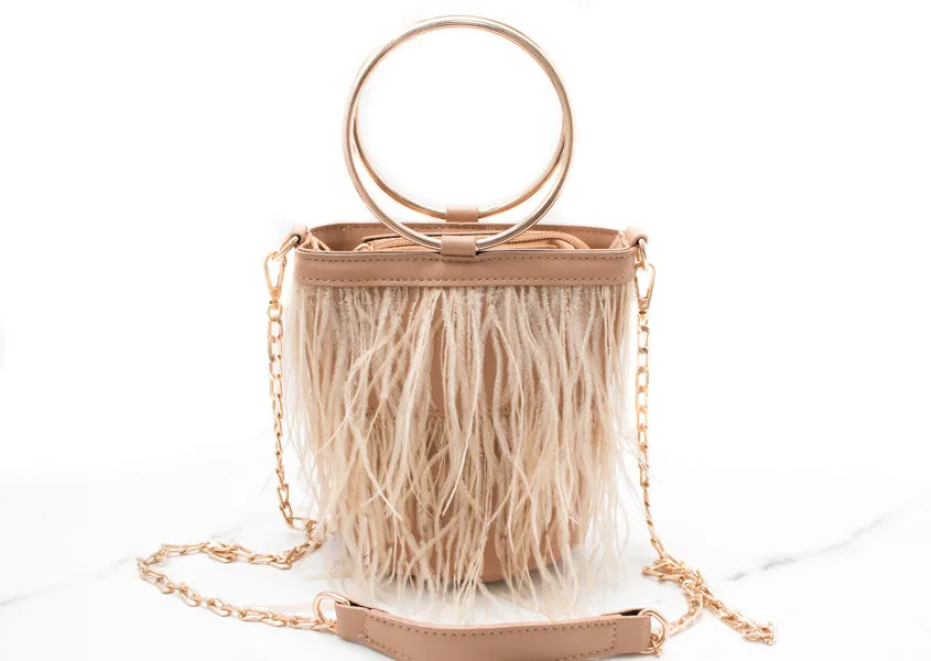 Feather Handbag