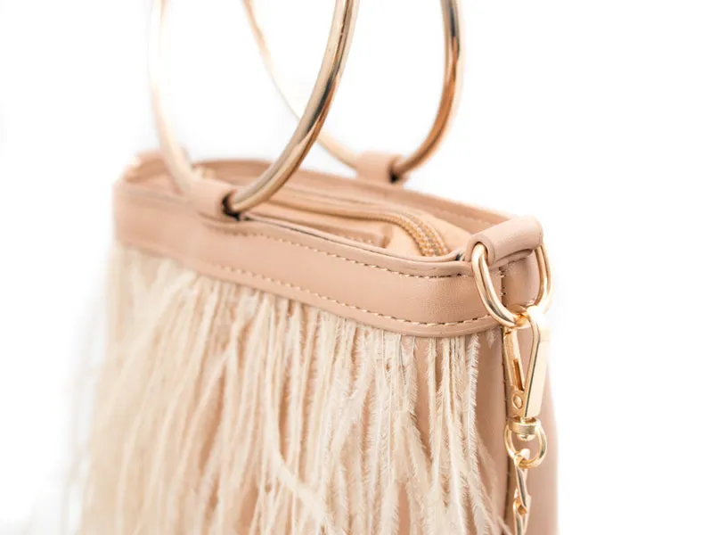 Feather Handbag