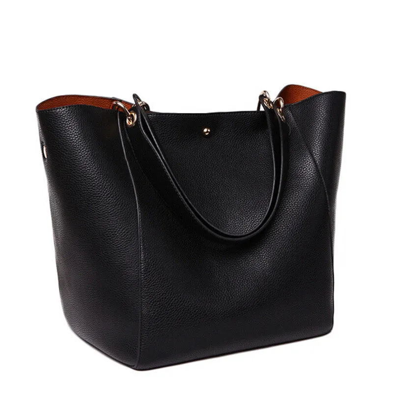 Female PU Leather Bag Ladies Black Shoulder Bag Designer Handbags Bolsas Feminina Bags Handbags Women Famous Brands Purse