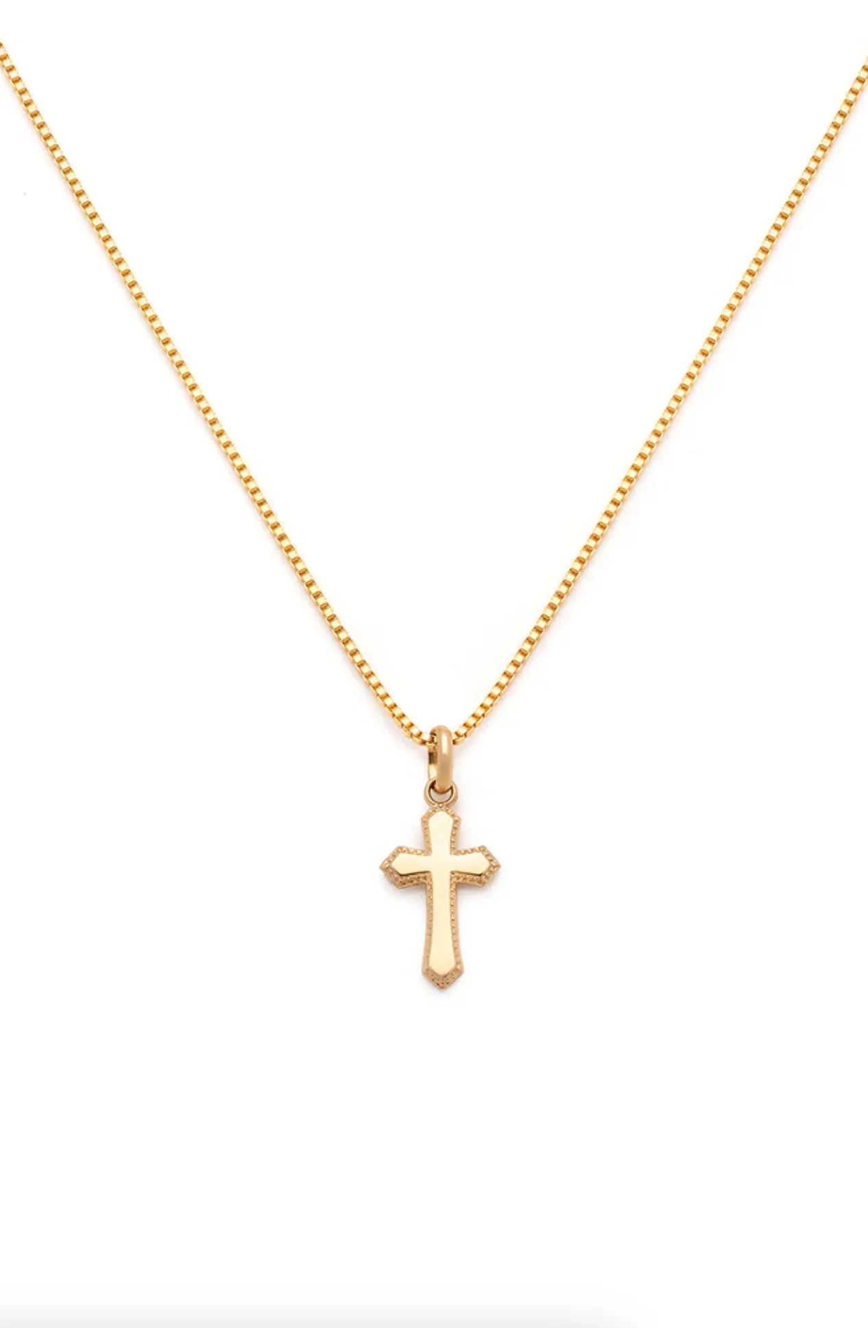 Gold Cross Necklace