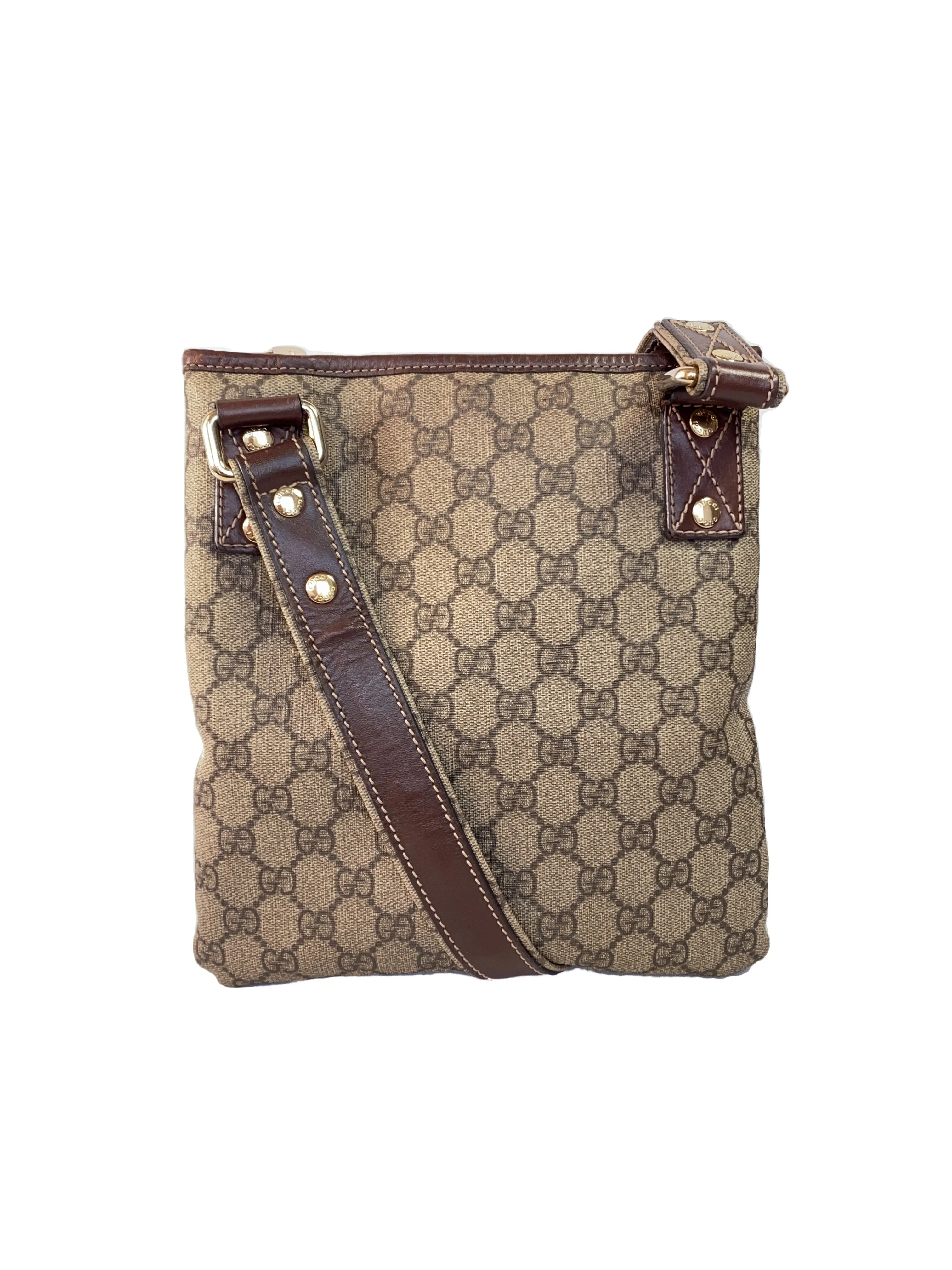 Gucci Supreme flat messenger crossbody