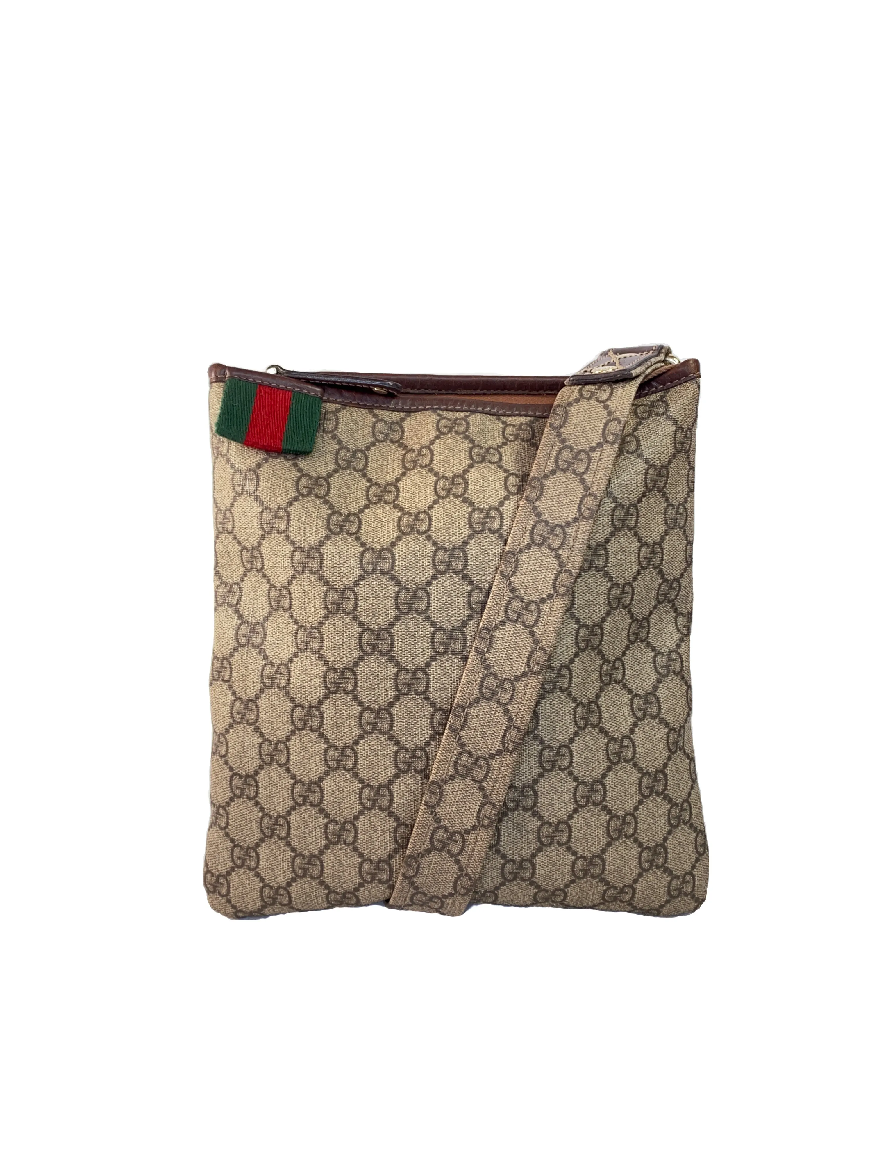 Gucci Supreme flat messenger crossbody