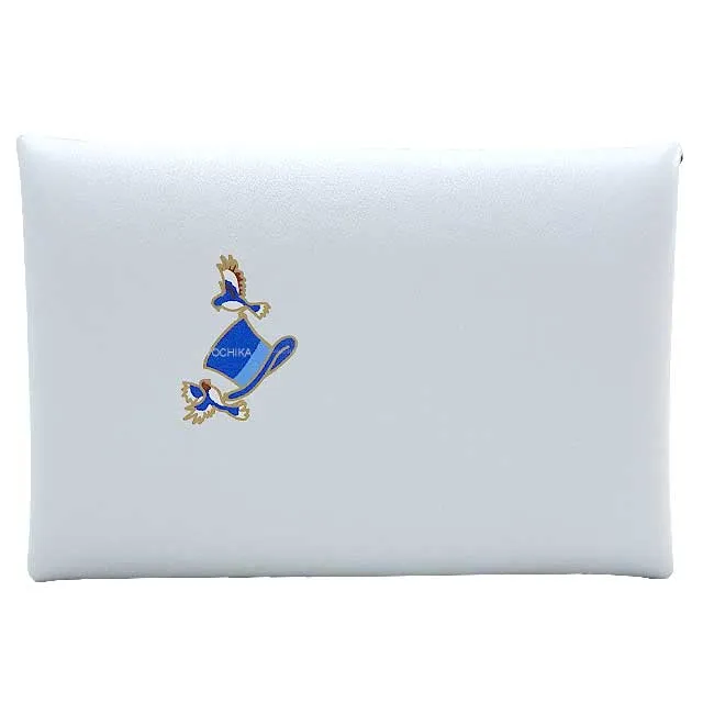 HERMES card holder Calvi Cowboy Blue brume  Veau Swift Silver HW Stamp B[BRAND NEW][Authentic]