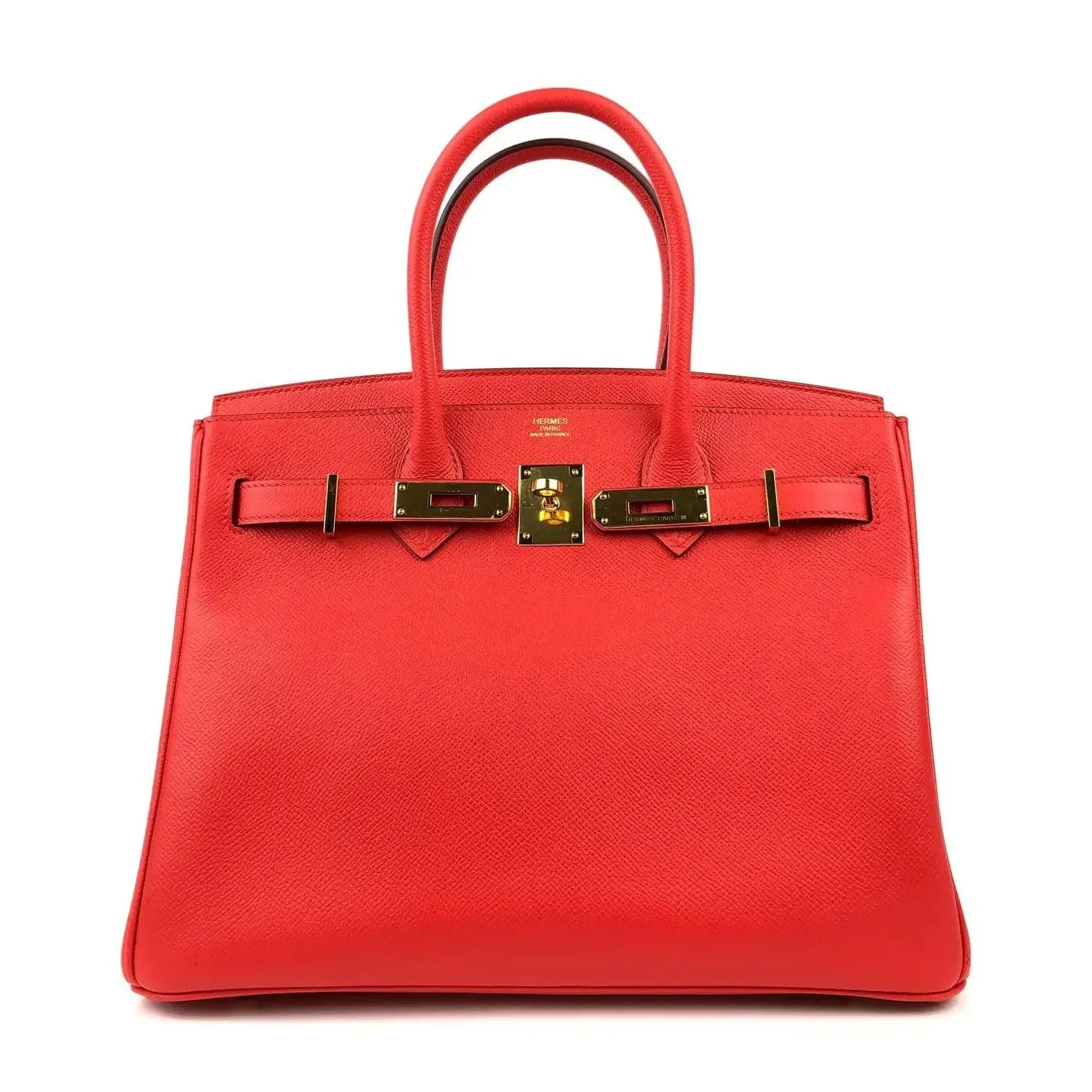 Hermès Birkin 30 Tomato Red Epsom Bag