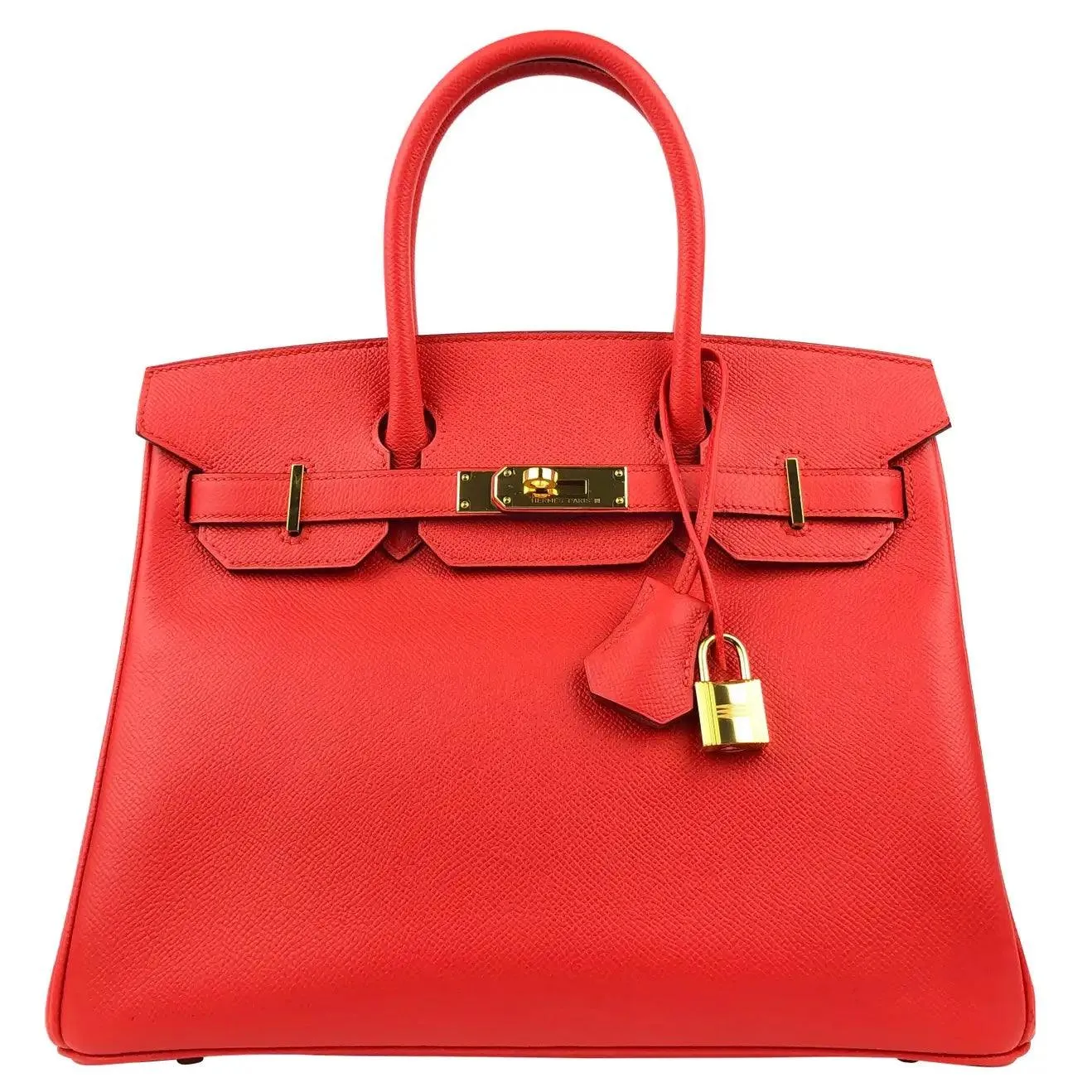 Hermès Birkin 30 Tomato Red Epsom Bag