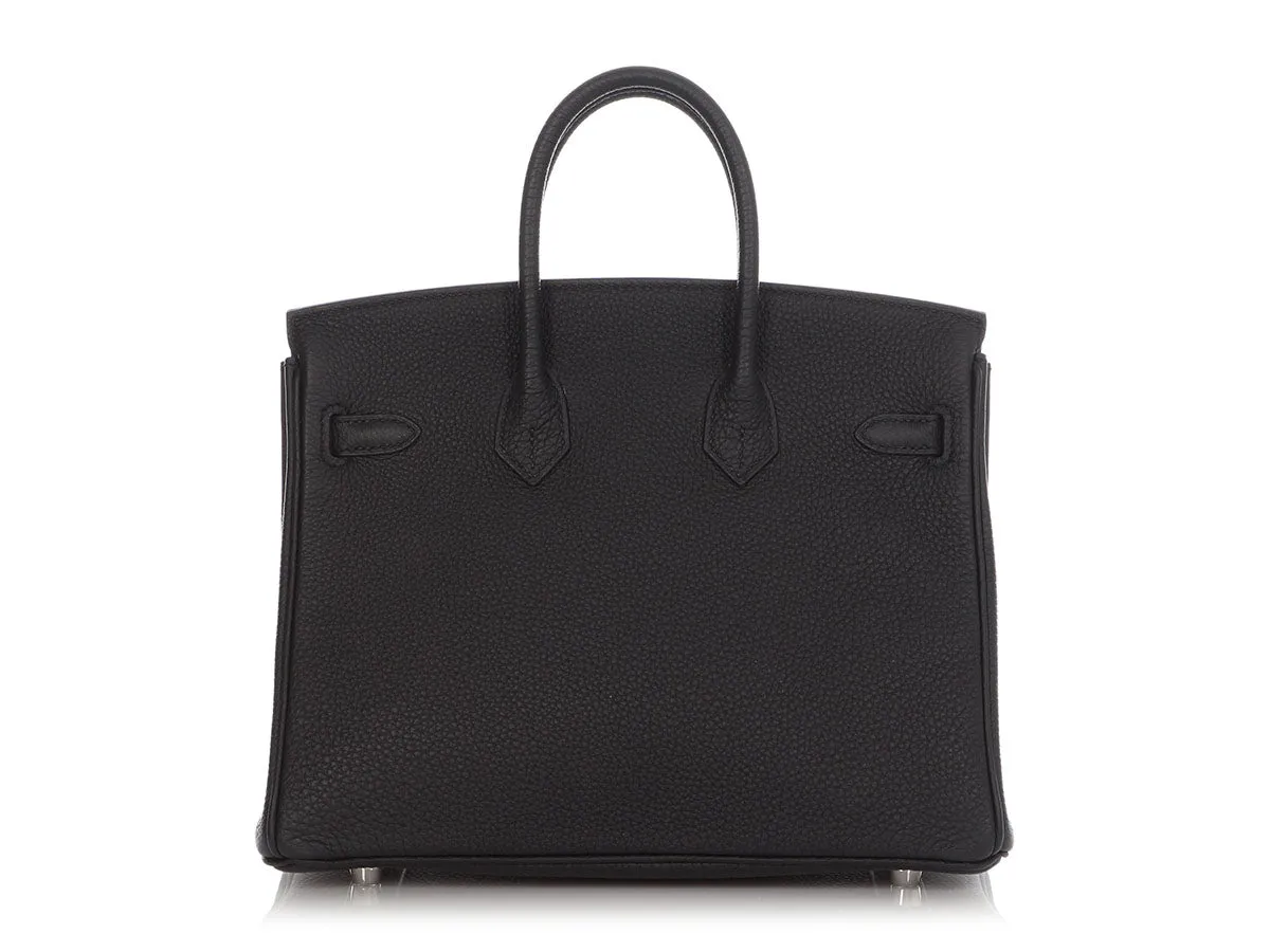 Hermès Black Togo Birkin 25