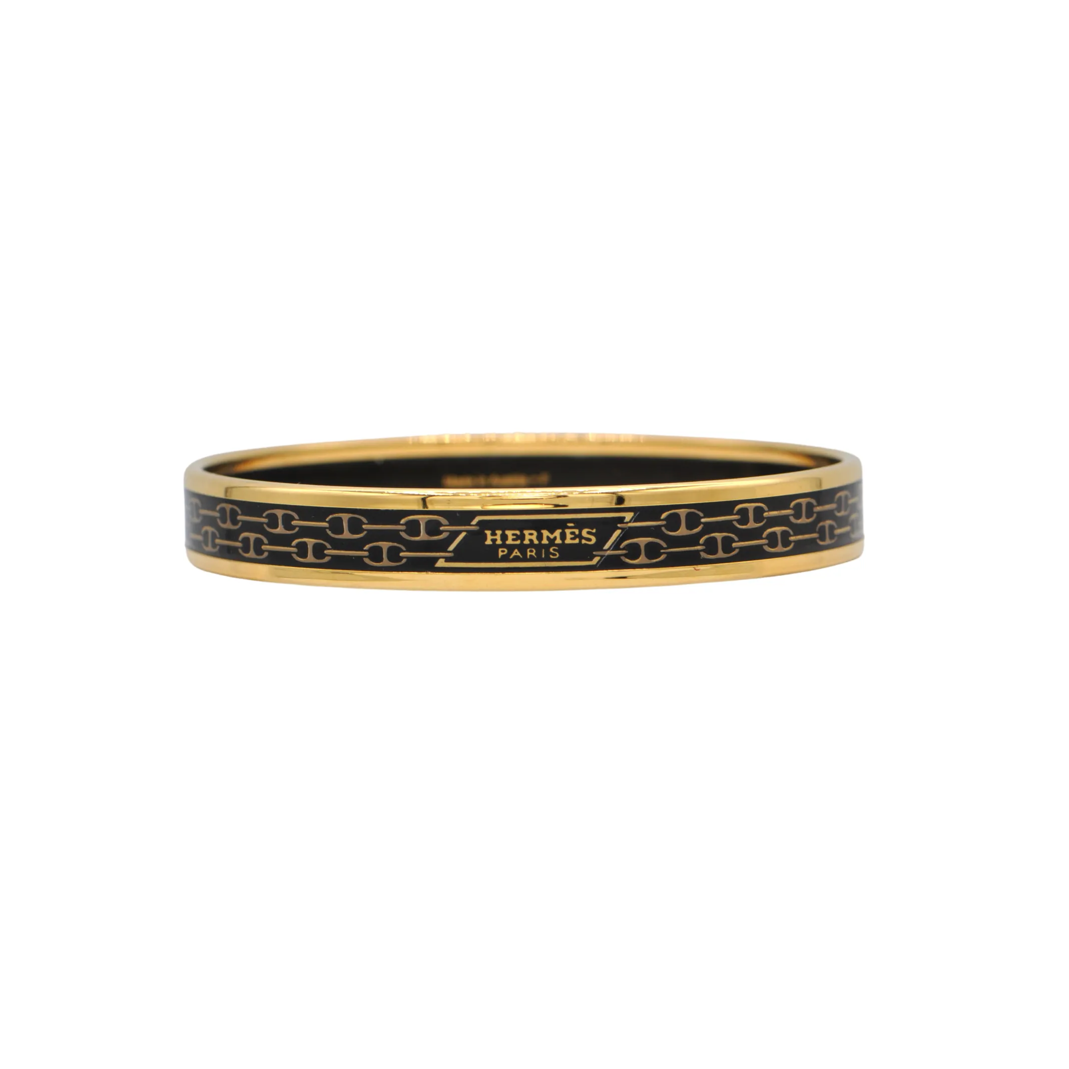 Hermès 'Chaine D'Ancre' Bangle Bracelet 65