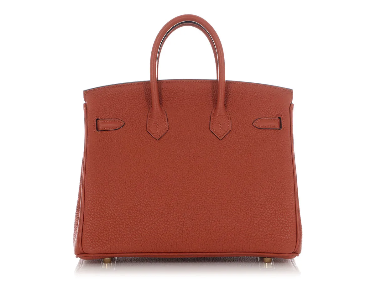 Hermès Cuivre Togo Birkin 25