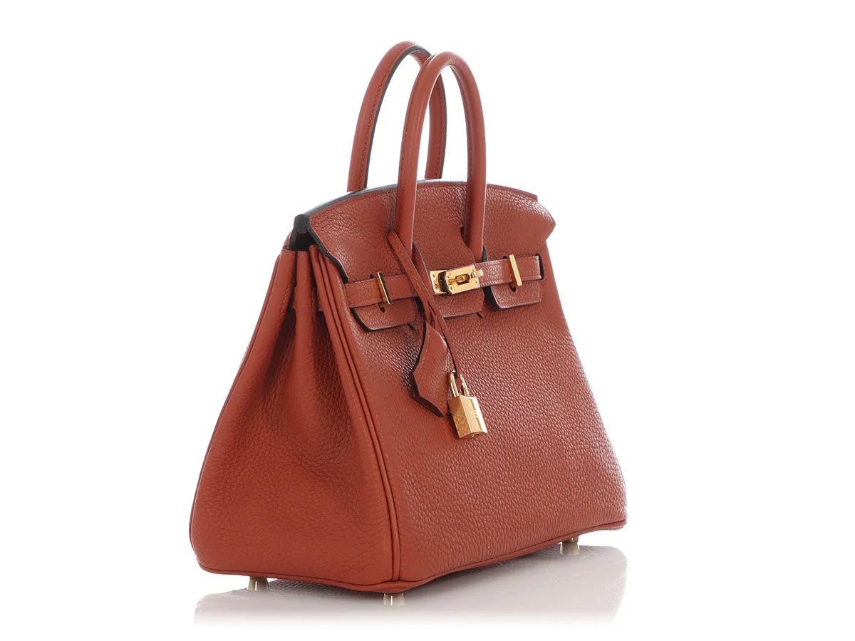 Hermès Cuivre Togo Birkin 25