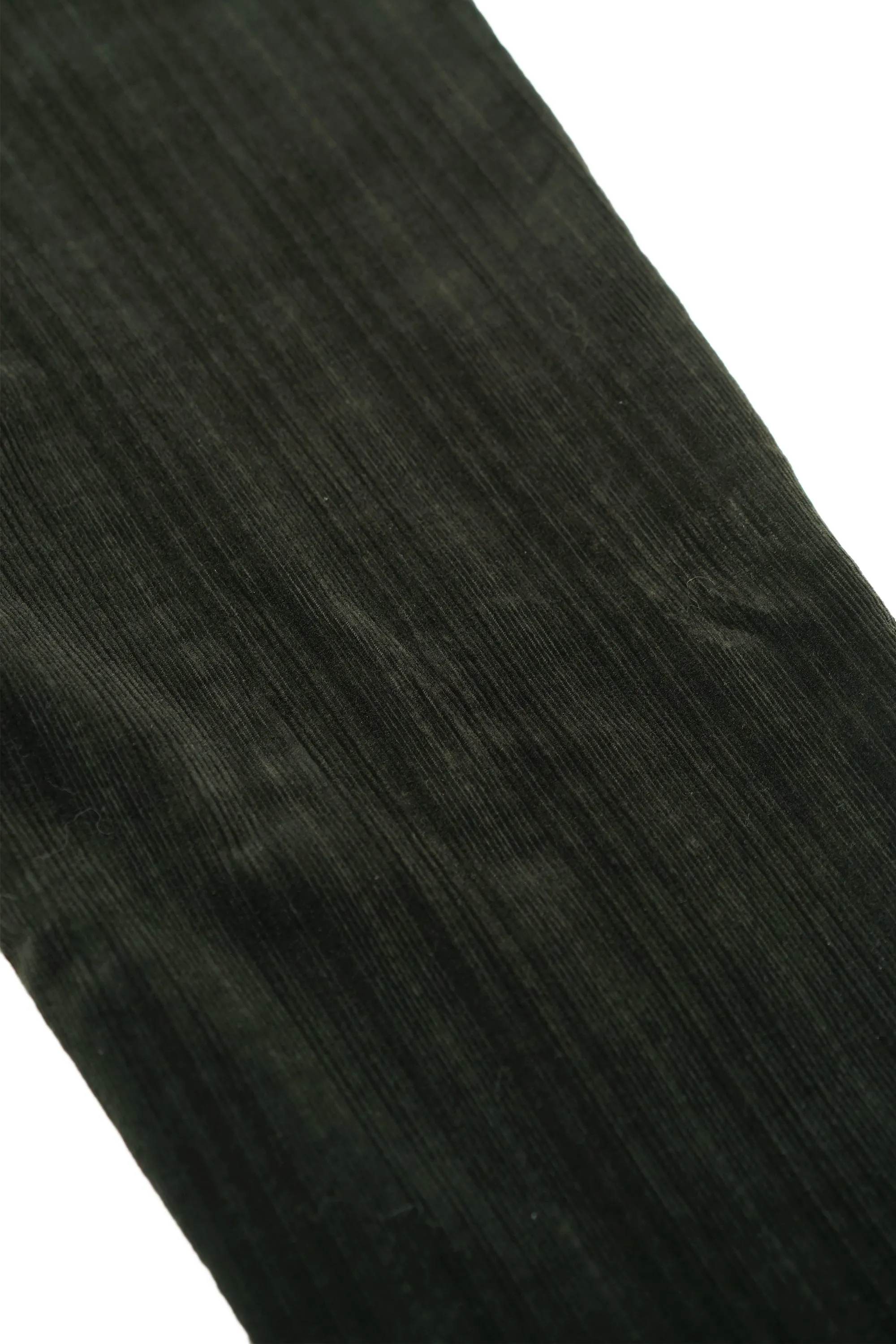 Hermès Dark Green Corduroy Trousers