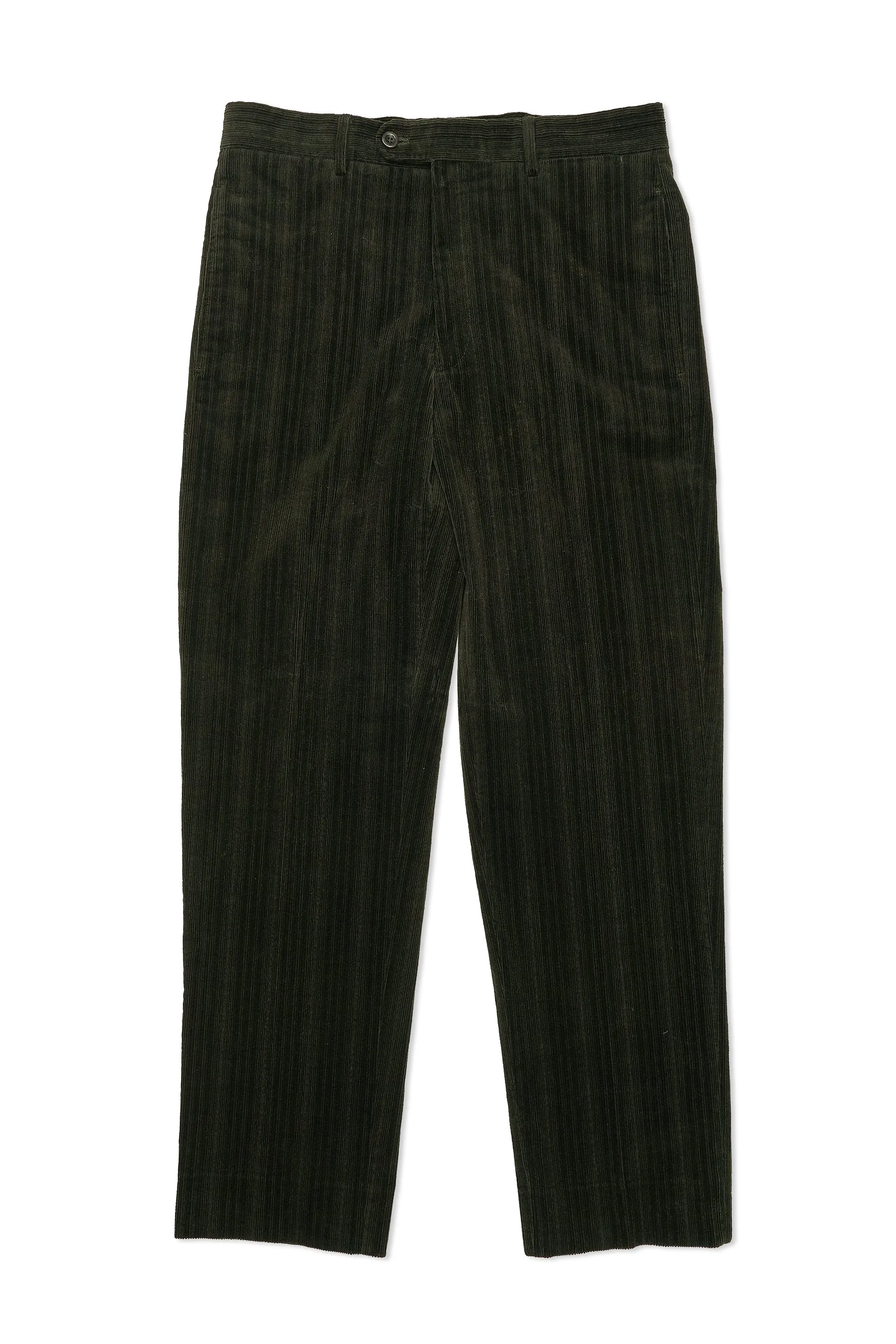 Hermès Dark Green Corduroy Trousers