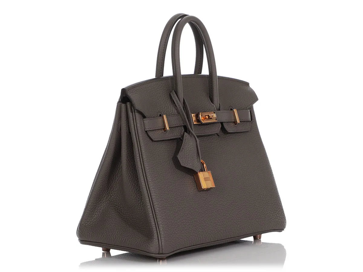 Hermès Etain Togo Birkin 25