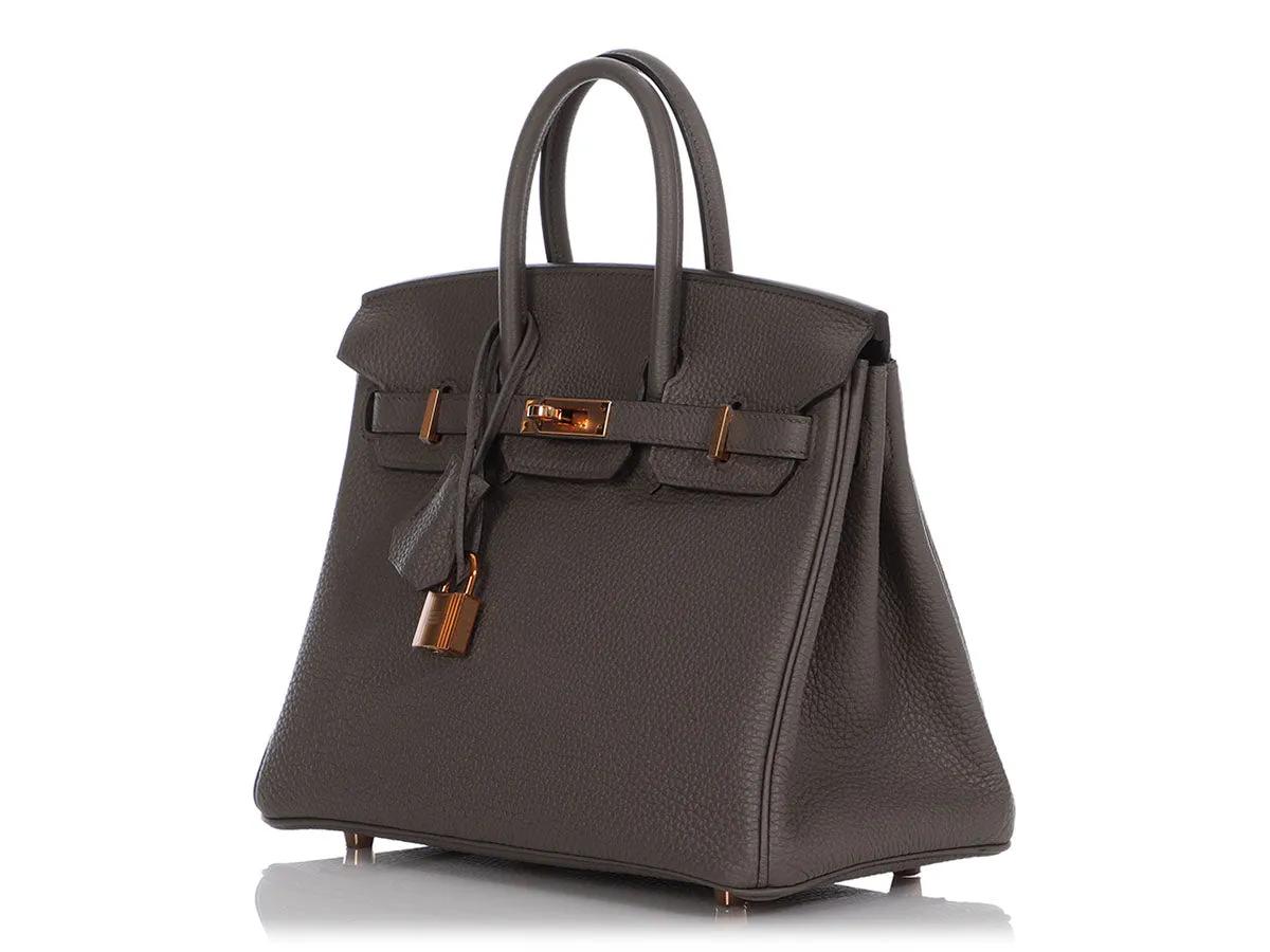 Hermès Etain Togo Birkin 25