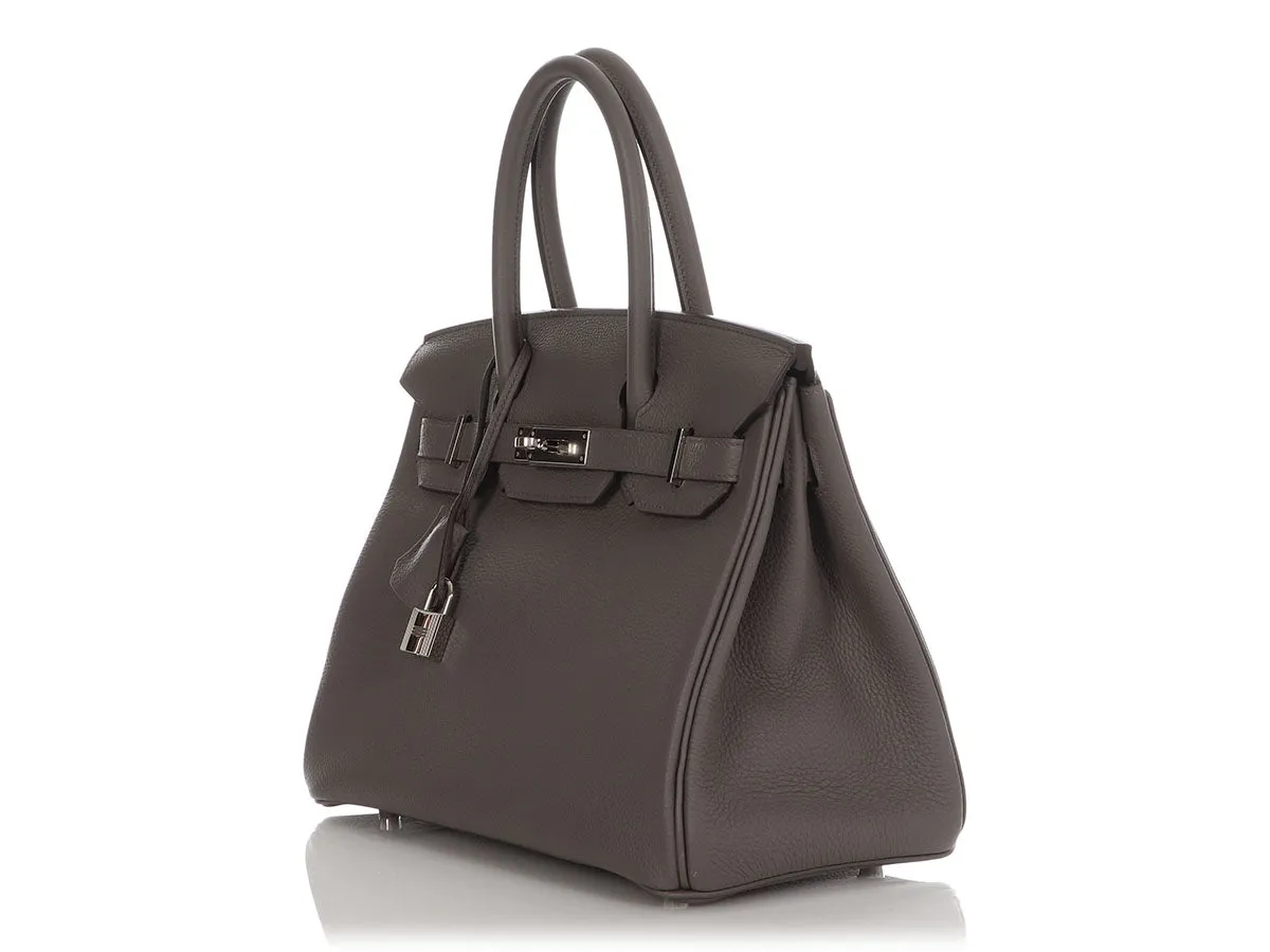 Hermès Etain Togo Birkin 30