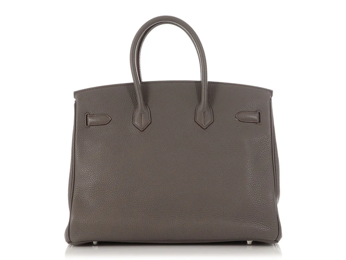 Hermès Etain Togo Birkin 35