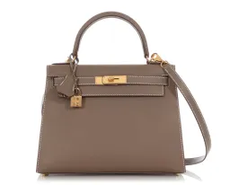 Hermès Etoupe Epsom Kelly 28