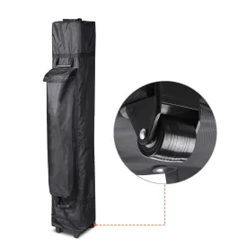 InstaHibit 10x10 Canopy Rolling Storage Bag w/ Handles 11x11x63"