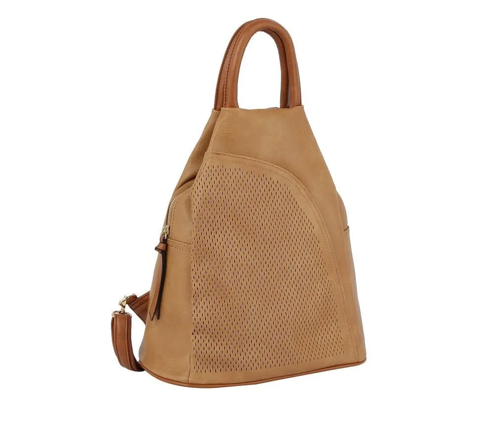 JNM0044 JANE TRIANGLE BACKPACK PURSE BAG