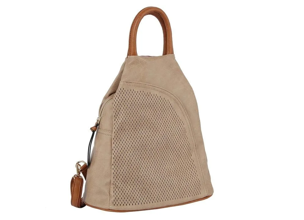 JNM0044 JANE TRIANGLE BACKPACK PURSE BAG